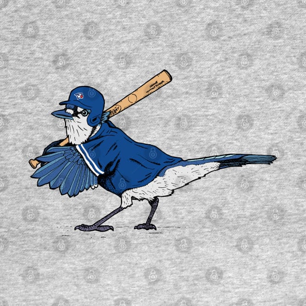Toronto Blue Jay Baseball by deancoledesign